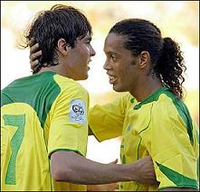 kaka et ronaldinho
